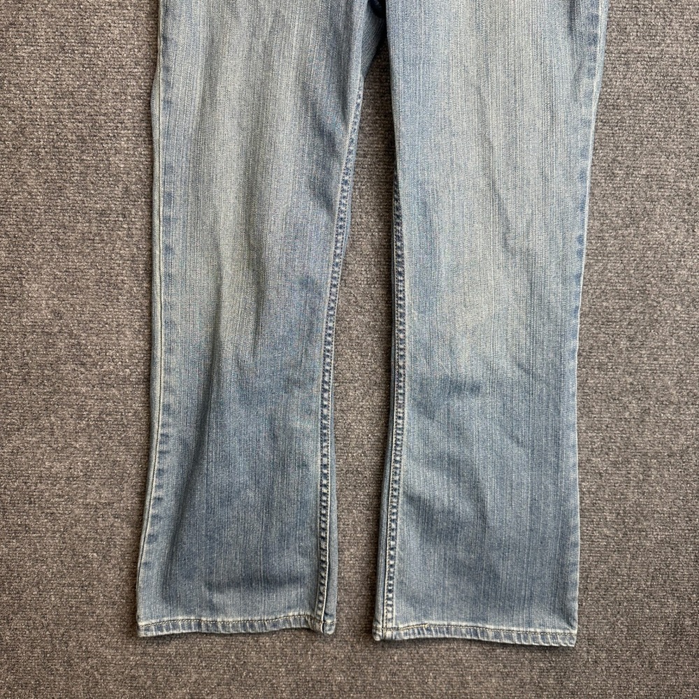 Signature by Levi Strauss Co Low Rise Bootcut Womens 10 Short Blue Jeans Y2K - Picture 3 of 14